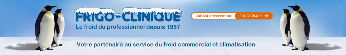 Frigo-Clinique froid commercial & climatisation le froid du professionnel depuis 1957, votre partenaire au service du froid commercial et climatisation